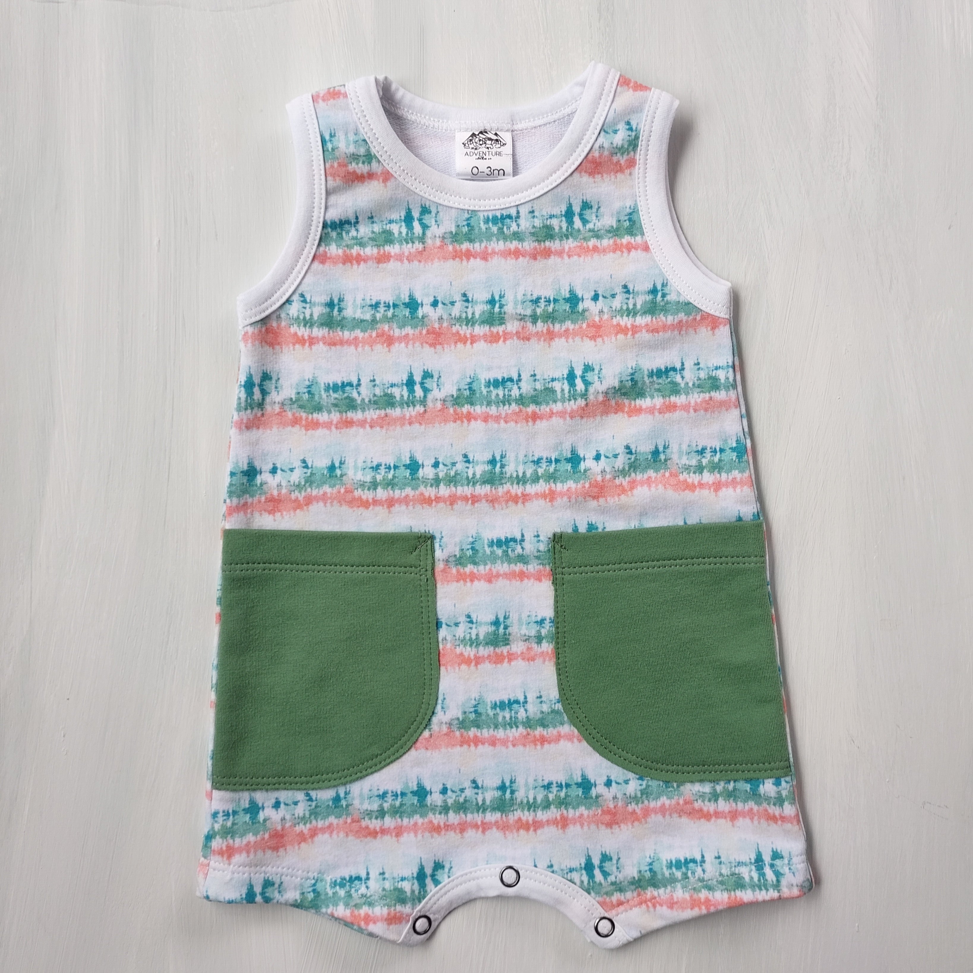 Tie Dye Tank romper
