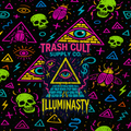 Neon Illuminati Chaos – Sling Bag | Limited Edition Illuminasty Drop