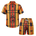 Men's Two Piece Set - Casual Shorts Outfit for Beach & Summer