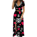 MUNSIEUR 2pc Skirt Set All Over Print Valentine's Day Collection