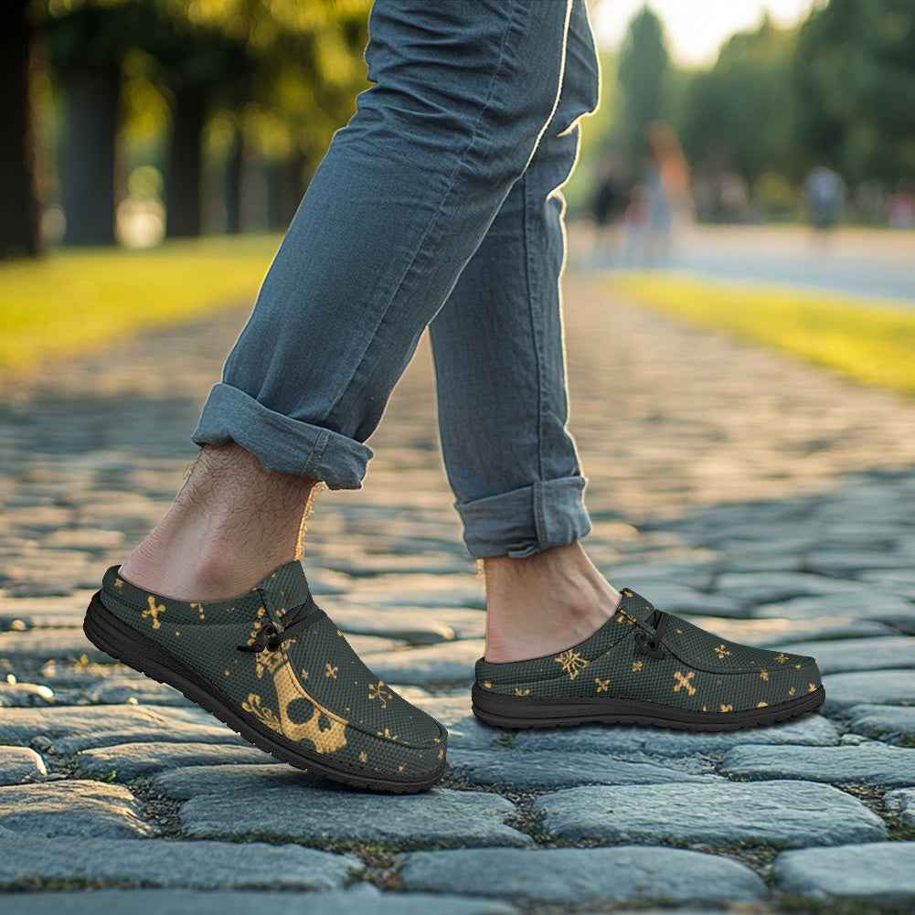 MUNSIEUR Mesh Dude Shoes (Green)