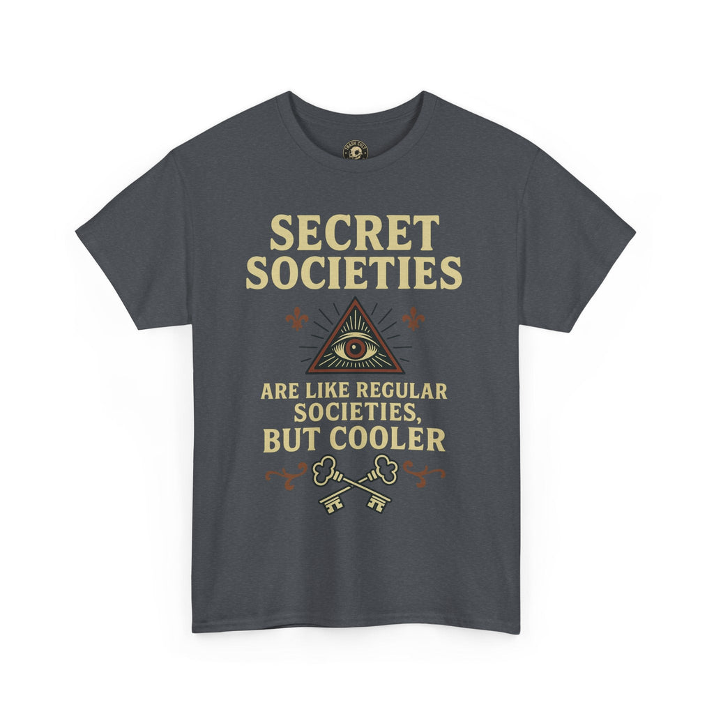 Secret Societies Shirt – Illuminati Eye Graphic Tee – Gildan 5000 Soft Cotton – Trash Cult Vintage Design