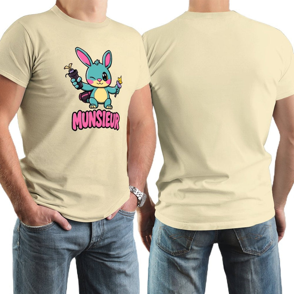 Munsieur Men's Tee Easter Collection "Blaze" Designer Tee for Easter