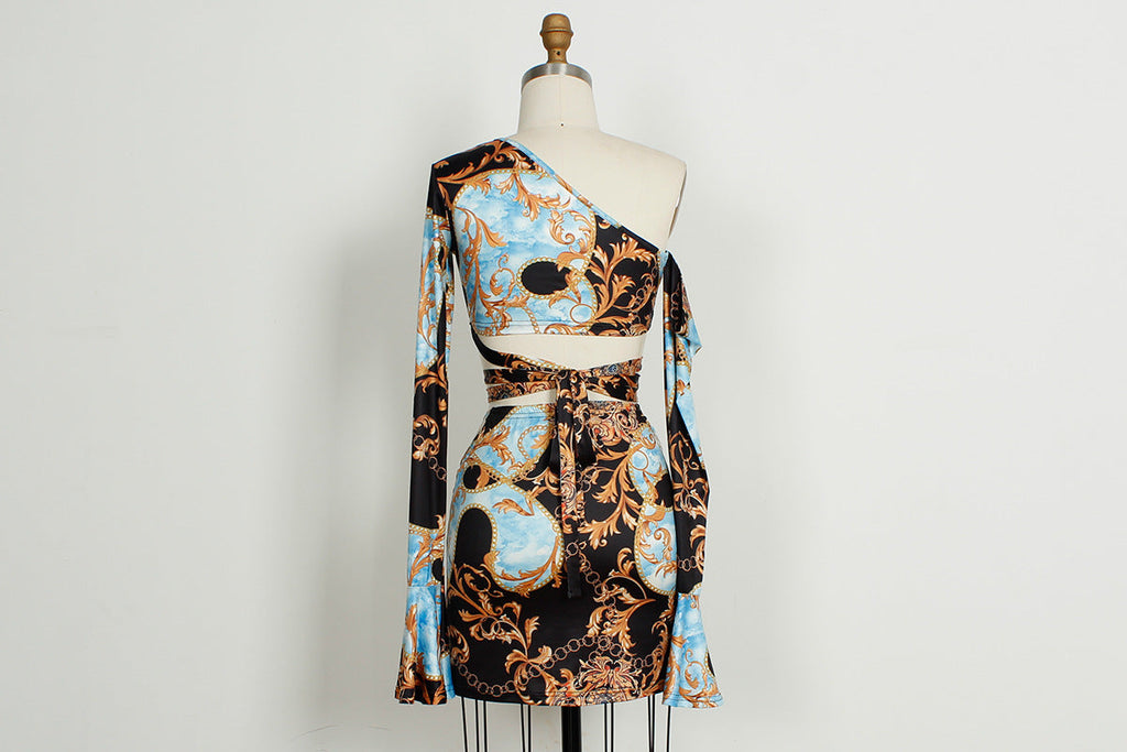 Two Piece Skirt Set for Women