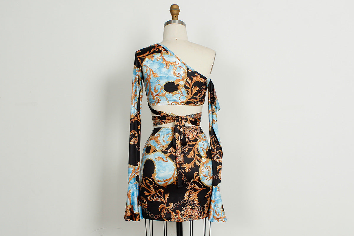 Two Piece Skirt Set for Women