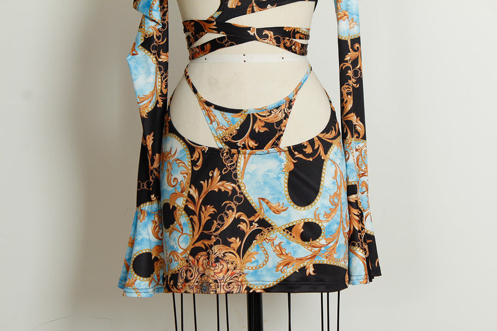 Two Piece Skirt Set for Women