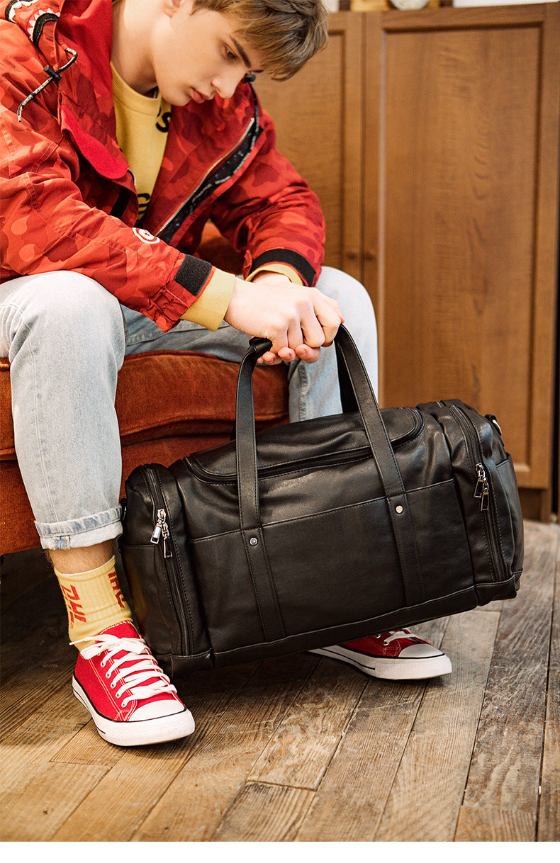 Overnight Duffel Bag - Travel Size Weekender Bag for Men & Women