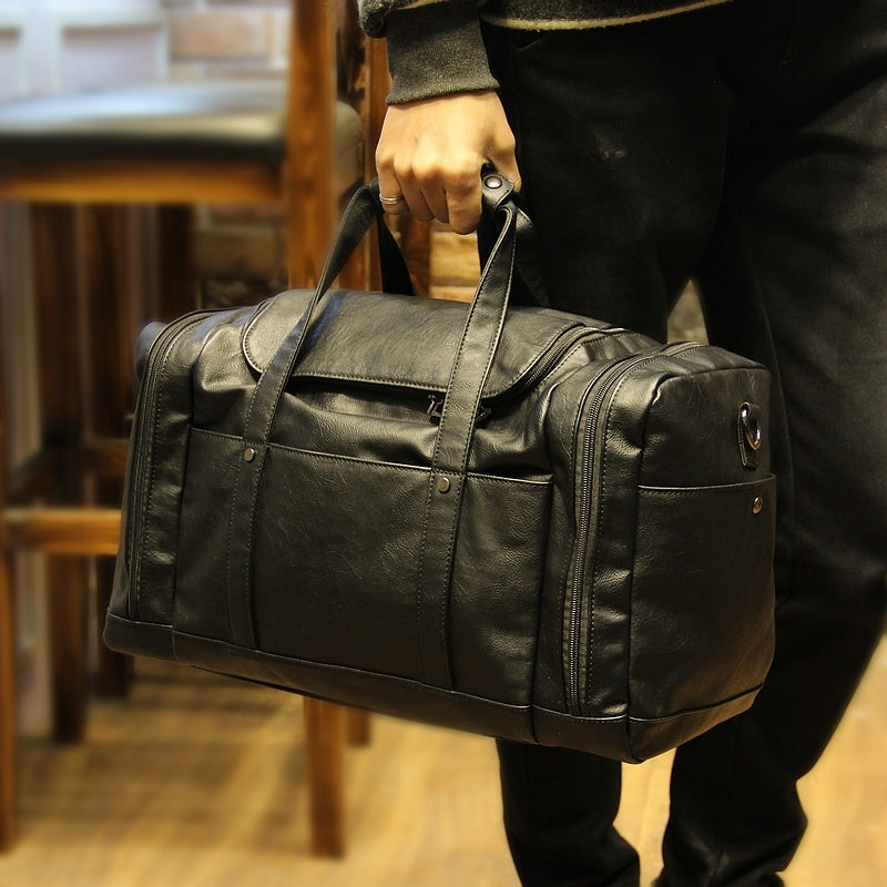 Overnight Duffel Bag - Travel Size Weekender Bag for Men & Women