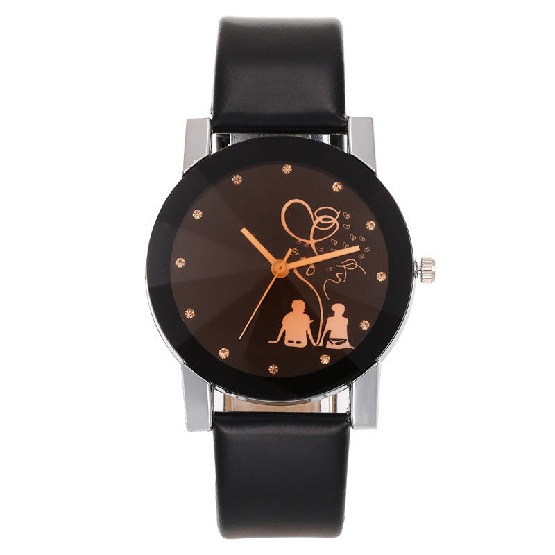 New Couple Trendy Stylish Glossy Simple Elegant Couples Watch