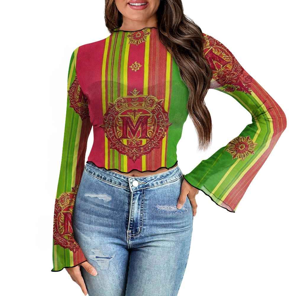 Cascade Sleeve Blouse