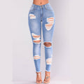 New Women's Ripped Jeans Comfortable