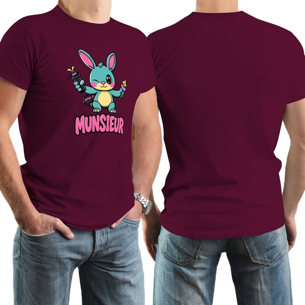 Munsieur Men's Tee Easter Collection "Blaze" Designer Tee for Easter