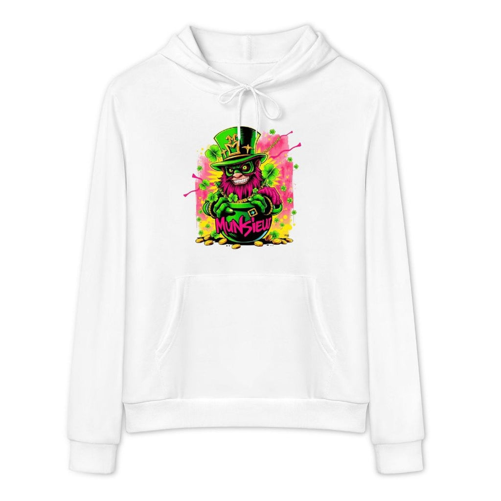 St. Patrick's Day Collection Cotton Munsieur Women's Irish Luck Sweater with Pocket