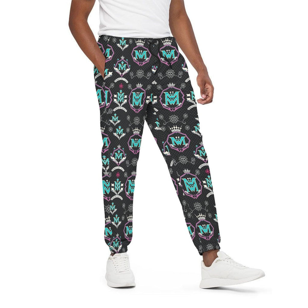 310GSM All-Over Print Joggers – Heavyweight Cotton | MUNSIEUR