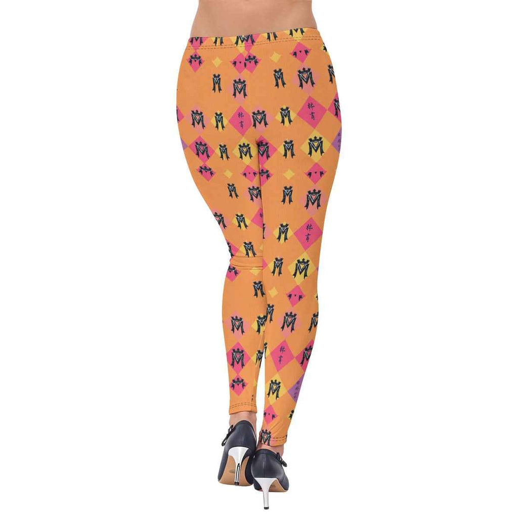 MUNSIEUR All-Over Print Women's High-Stretch Leggings