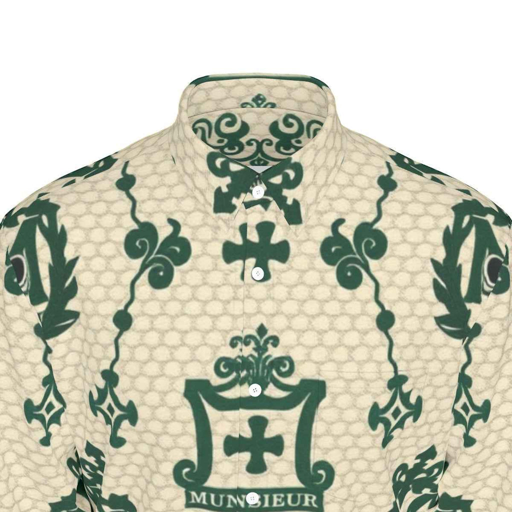 MUNSIEUR All-Over Print Men's Long Sleeve Tee