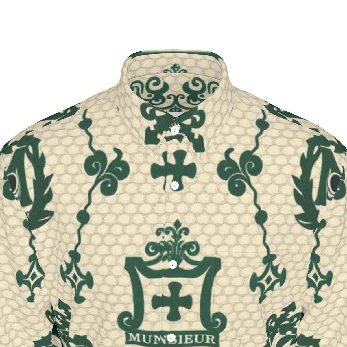 MUNSIEUR All-Over Print Men's Long Sleeve Tee