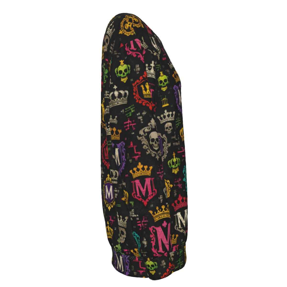 MUNSIEUR All-Over Print Women's Off-Shoulder Sweatshirt New Arrivals
