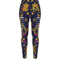 MUNSIEUR All-Over Print Women's Ripped Leggings