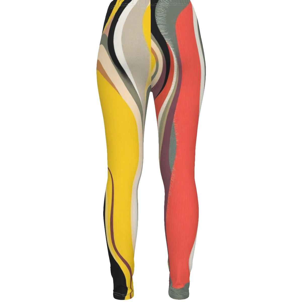MUNSIEUR All-Over Print Women's Ripped Leggings