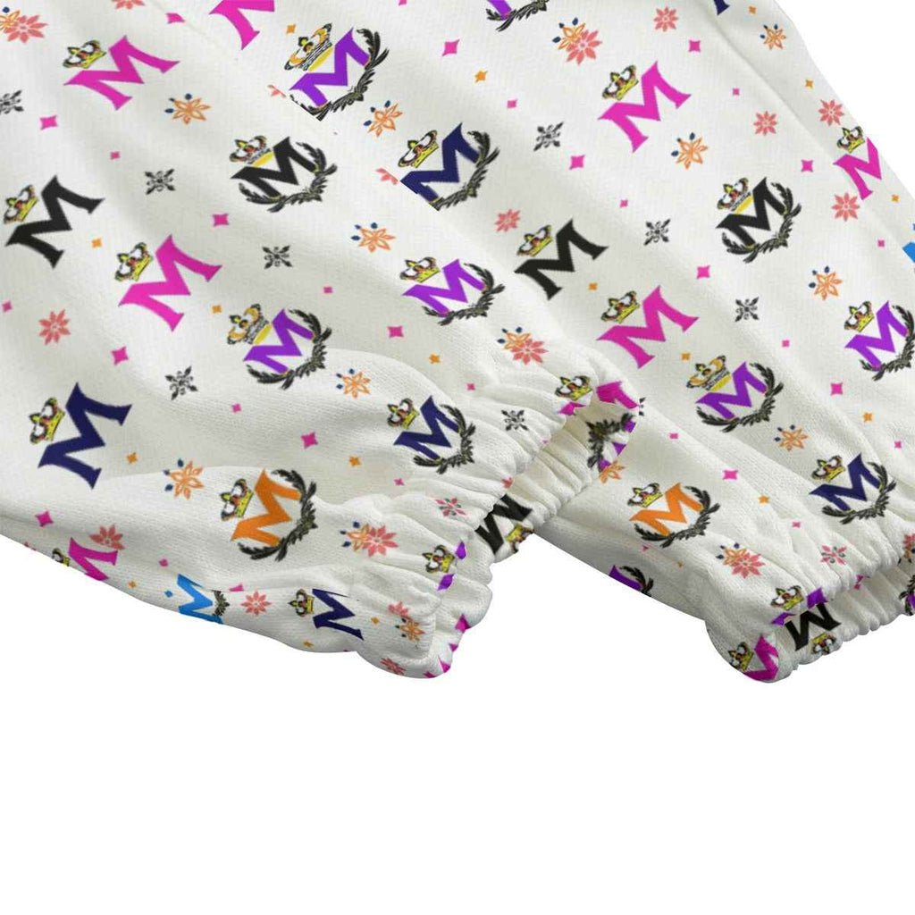 Women's Leggings MUNSIEUR All-Over Print Knitted Fleece "Patty Melt"
