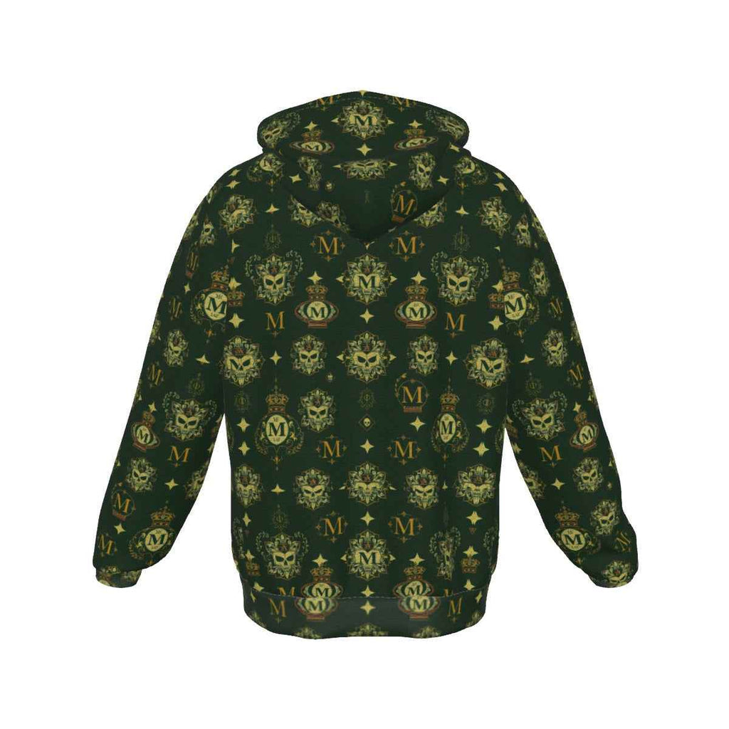 Men's Zip Up Hoodie - All-Over Print with Pocket