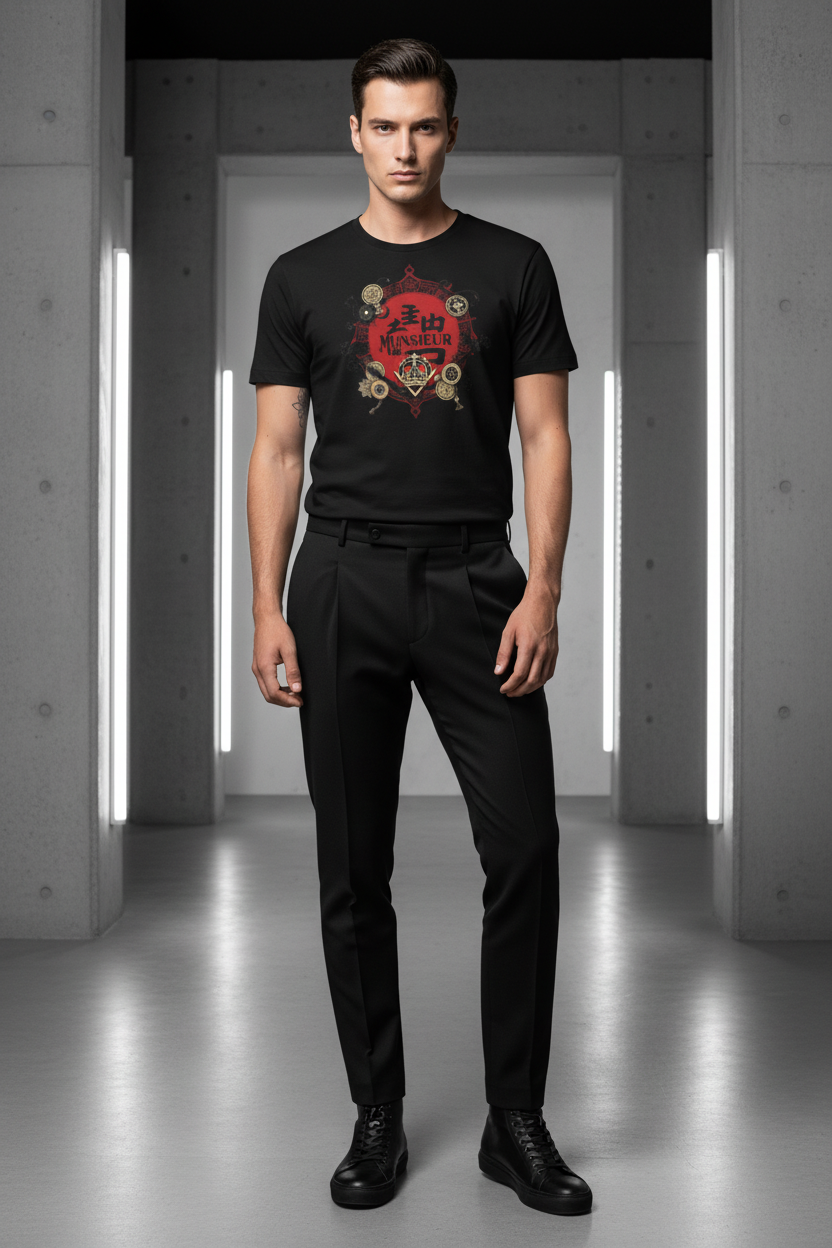 MUNSIEUR All-Over Print Men's Tee