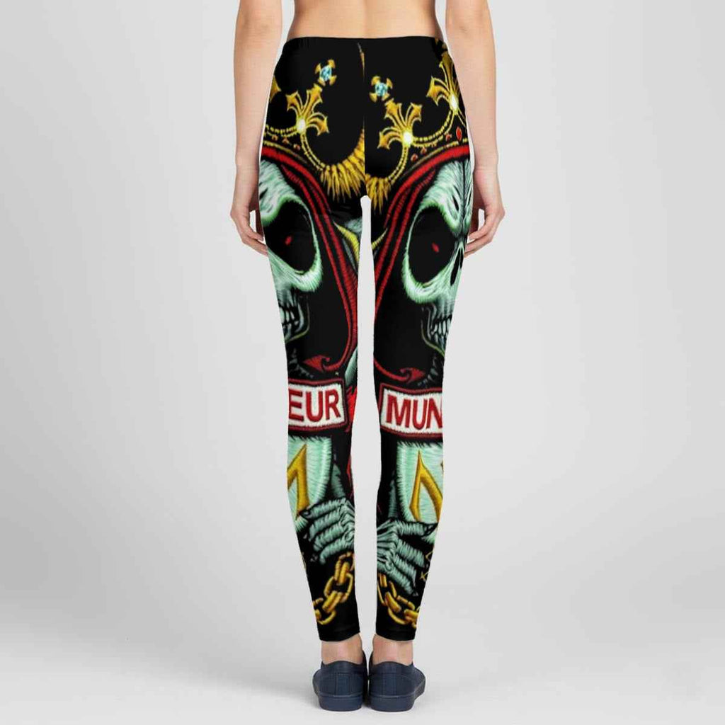MUNSIEUR All-Over Print Women's Stretch Sweats Suit