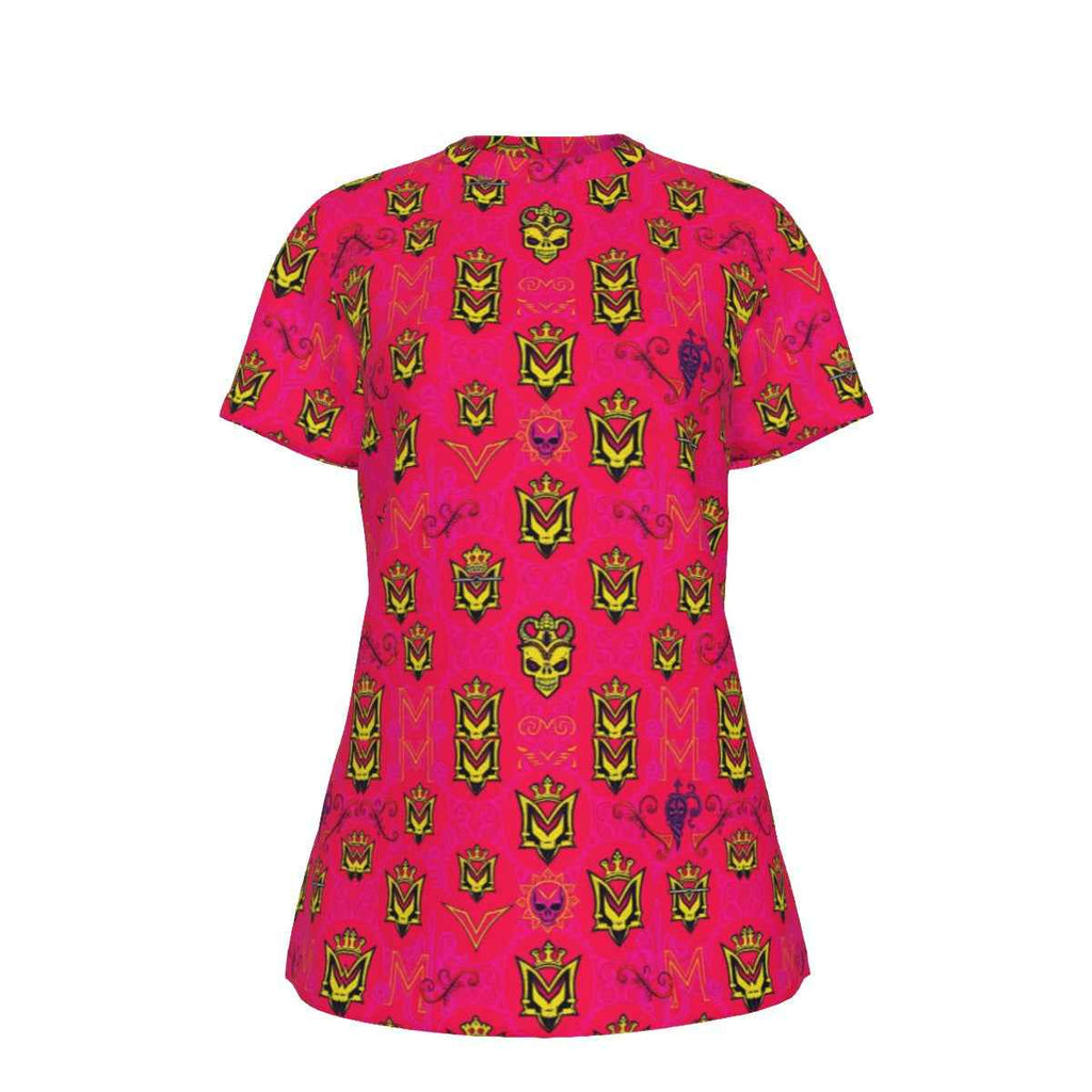 MUNSIEUR All-Over Print Women's Round Neck T-Shirt New Arrivals