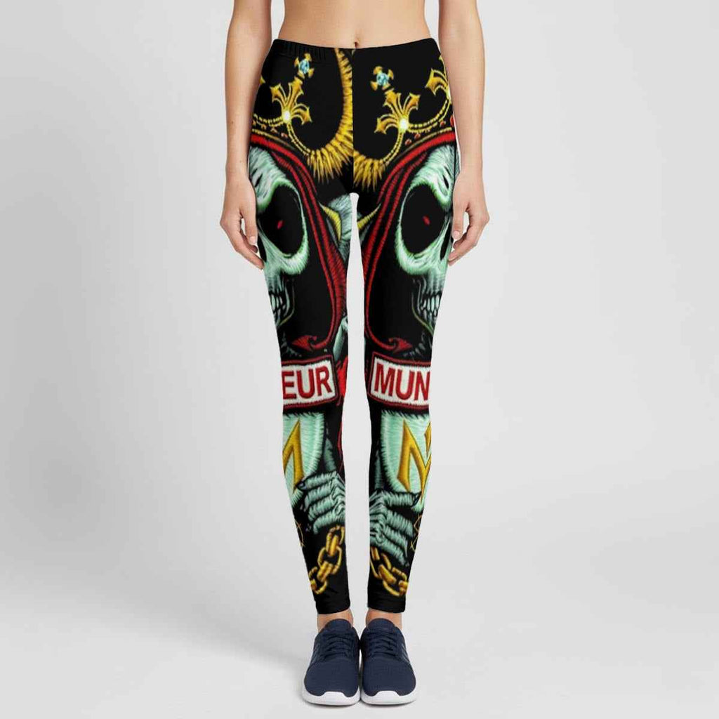 MUNSIEUR All-Over Print Women's Stretch Sweats Suit