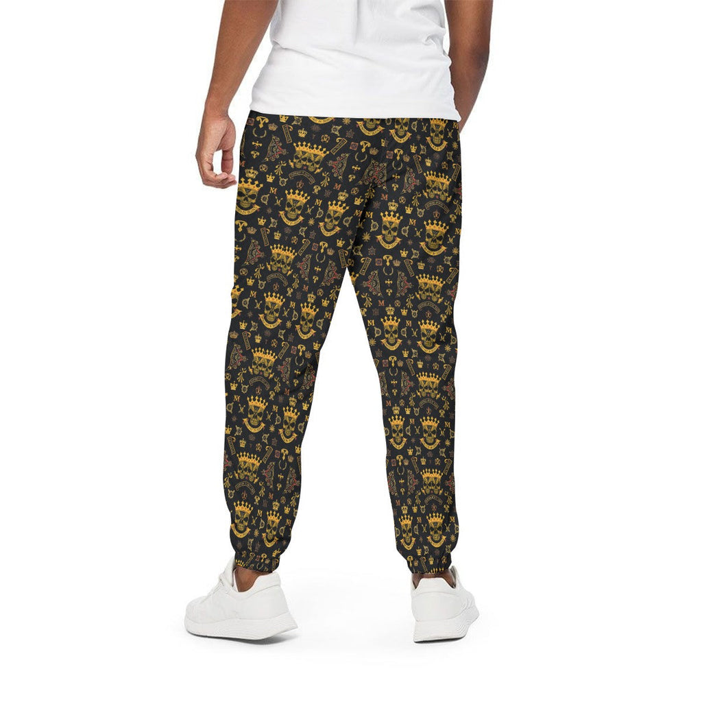 Munsieur Men's 100% Cotton Joggers Regular Fit with Elastic Waist & Side Pockets