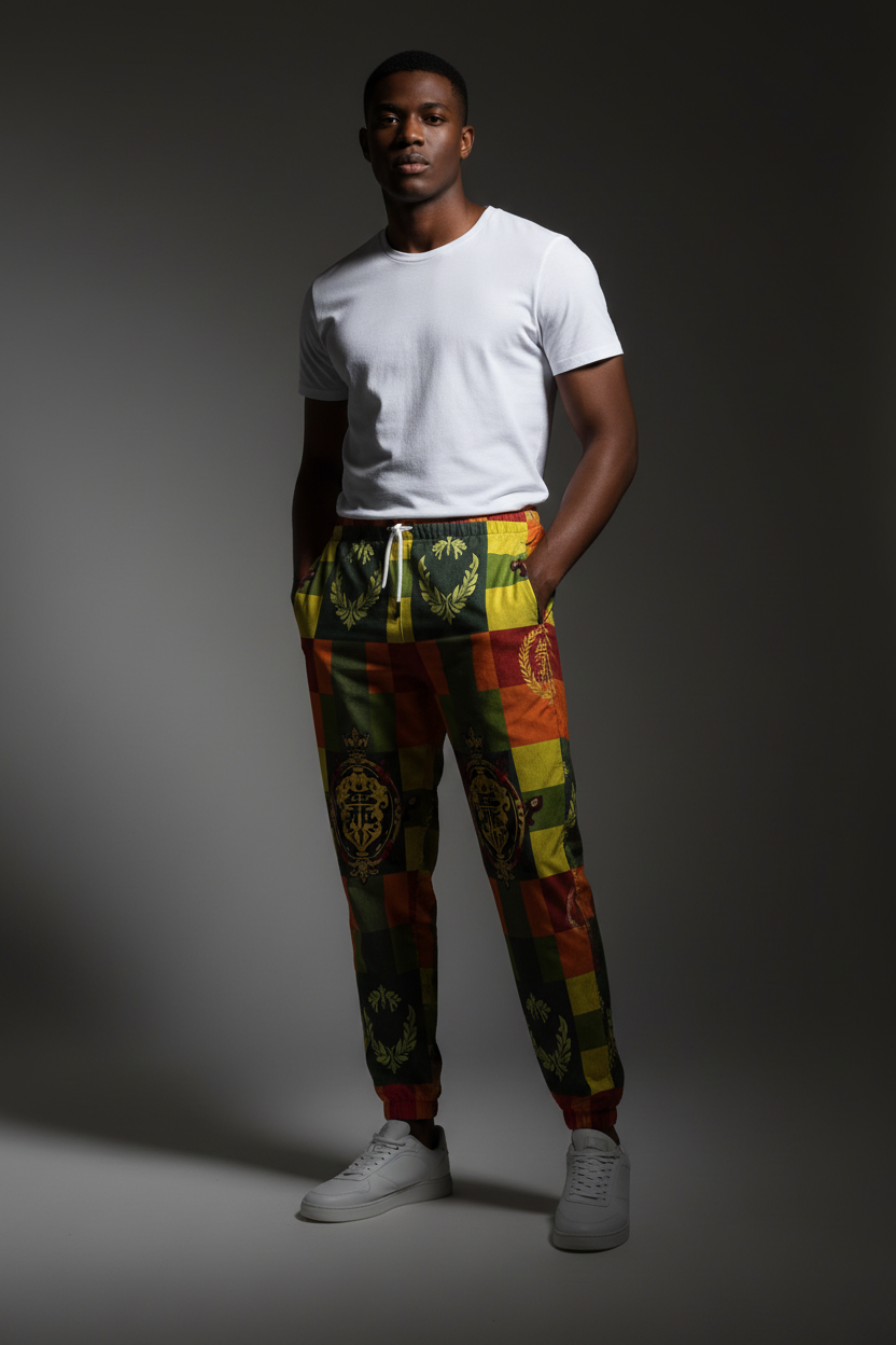 All-Over Print Men's Joggers by MUNSIEUR