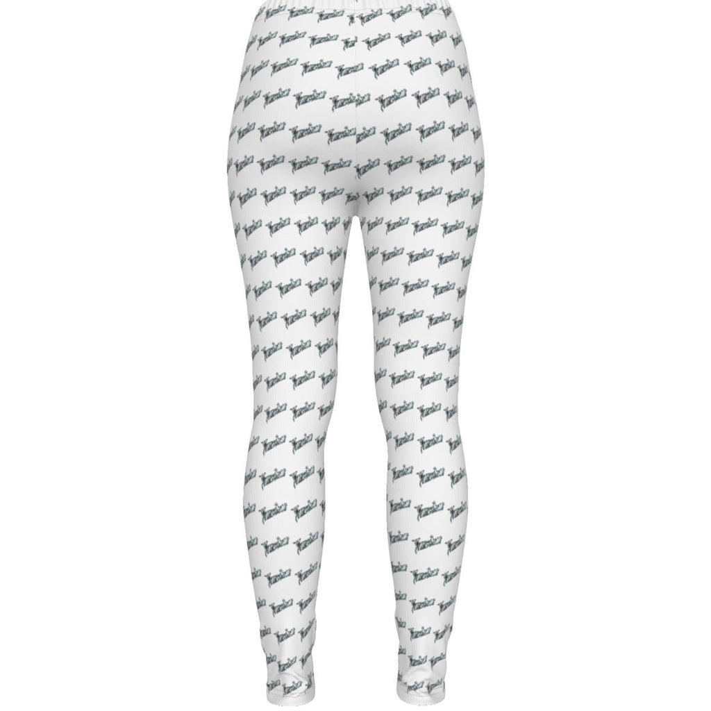 MUNSIEUR All-Over Print Women's Ripped Leggings