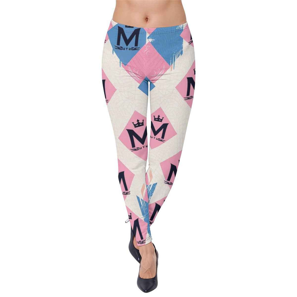 MUNSIEUR All-Over Print Women's High-Stretch Leggings