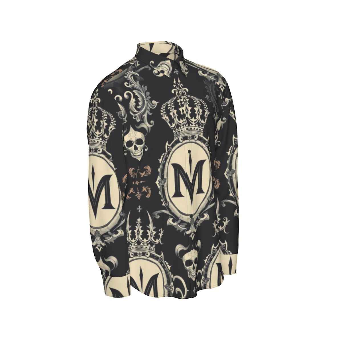 MUNSIEUR All-Over Print Men's Long Sleeve Tee