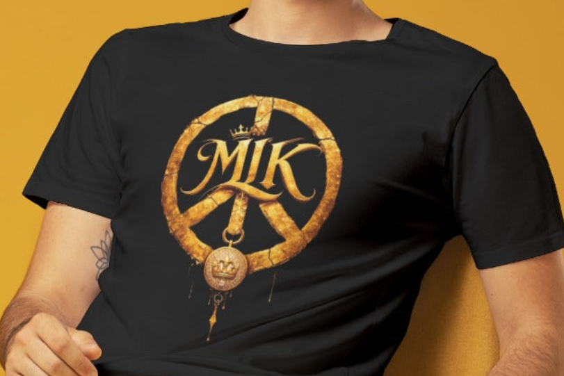 MUNSIEUR Men's Tee MLK Collection "Peace" New Arrivals
