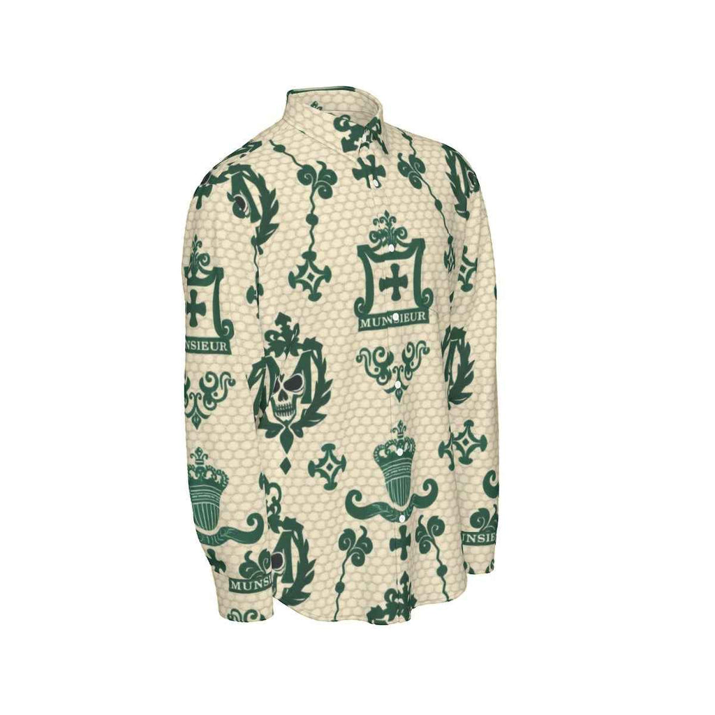MUNSIEUR All-Over Print Men's Long Sleeve Tee