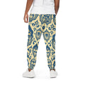 Men's All-Over Print Joggers - 100% Cotton for Casual Wear