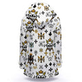MUNSIEUR All-Over Print Women's Winter Jacket With Fleece