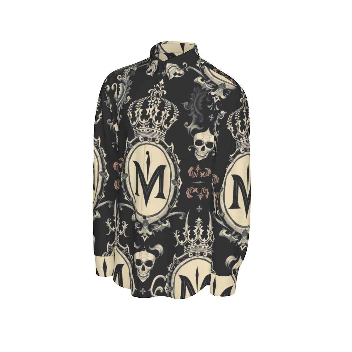 MUNSIEUR All-Over Print Men's Long Sleeve Tee