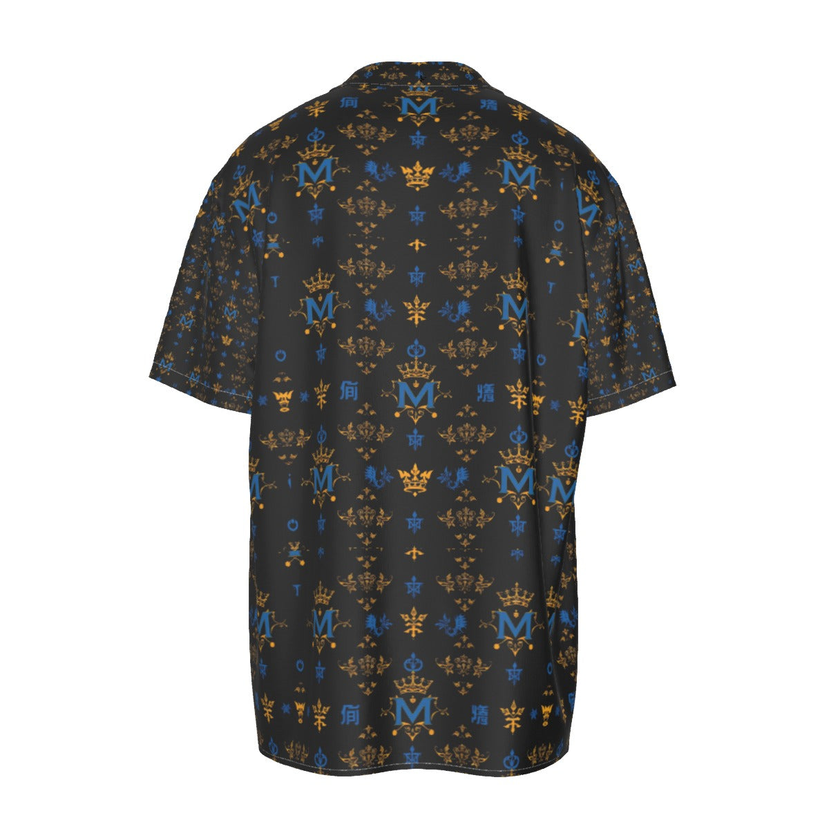 Munsieur All-Over Print Men's Button up Tee