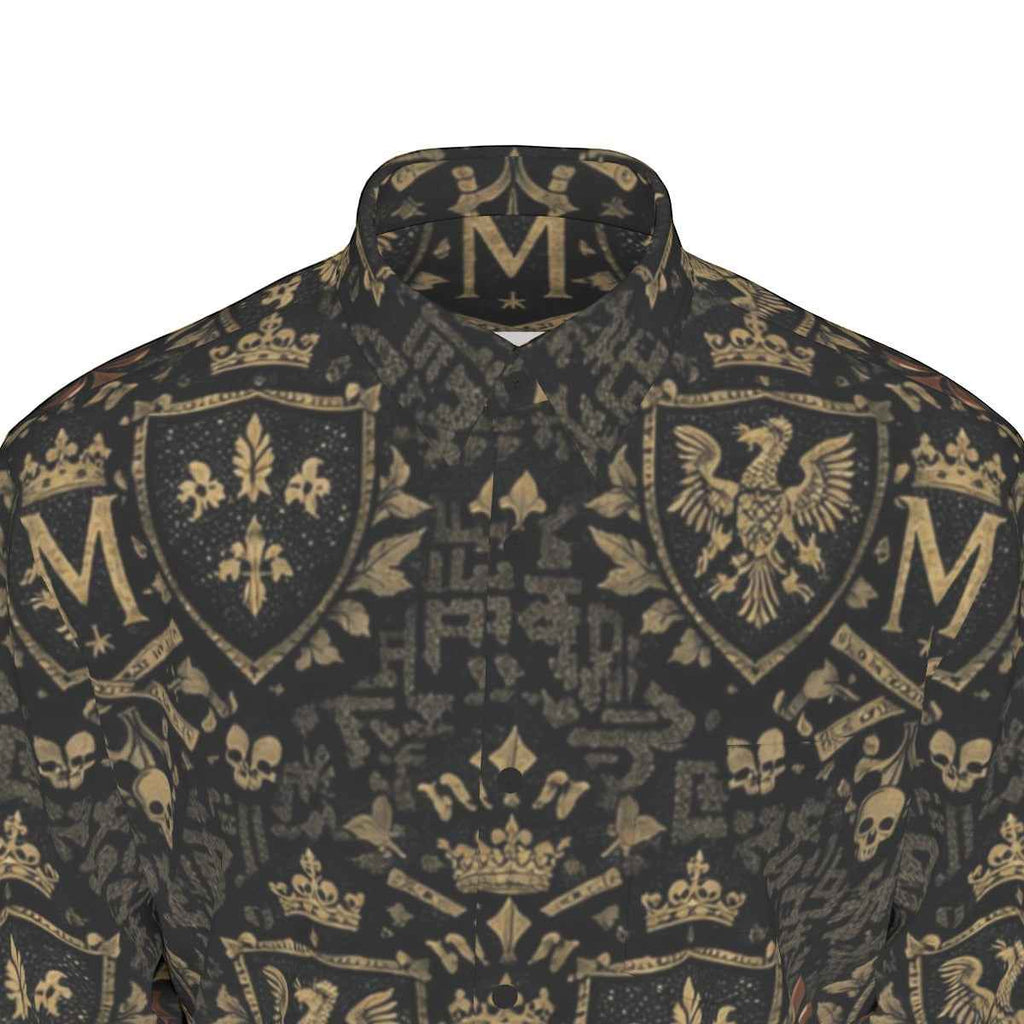 MUNSIEUR All-Over Print Men's Long Sleeve Tee