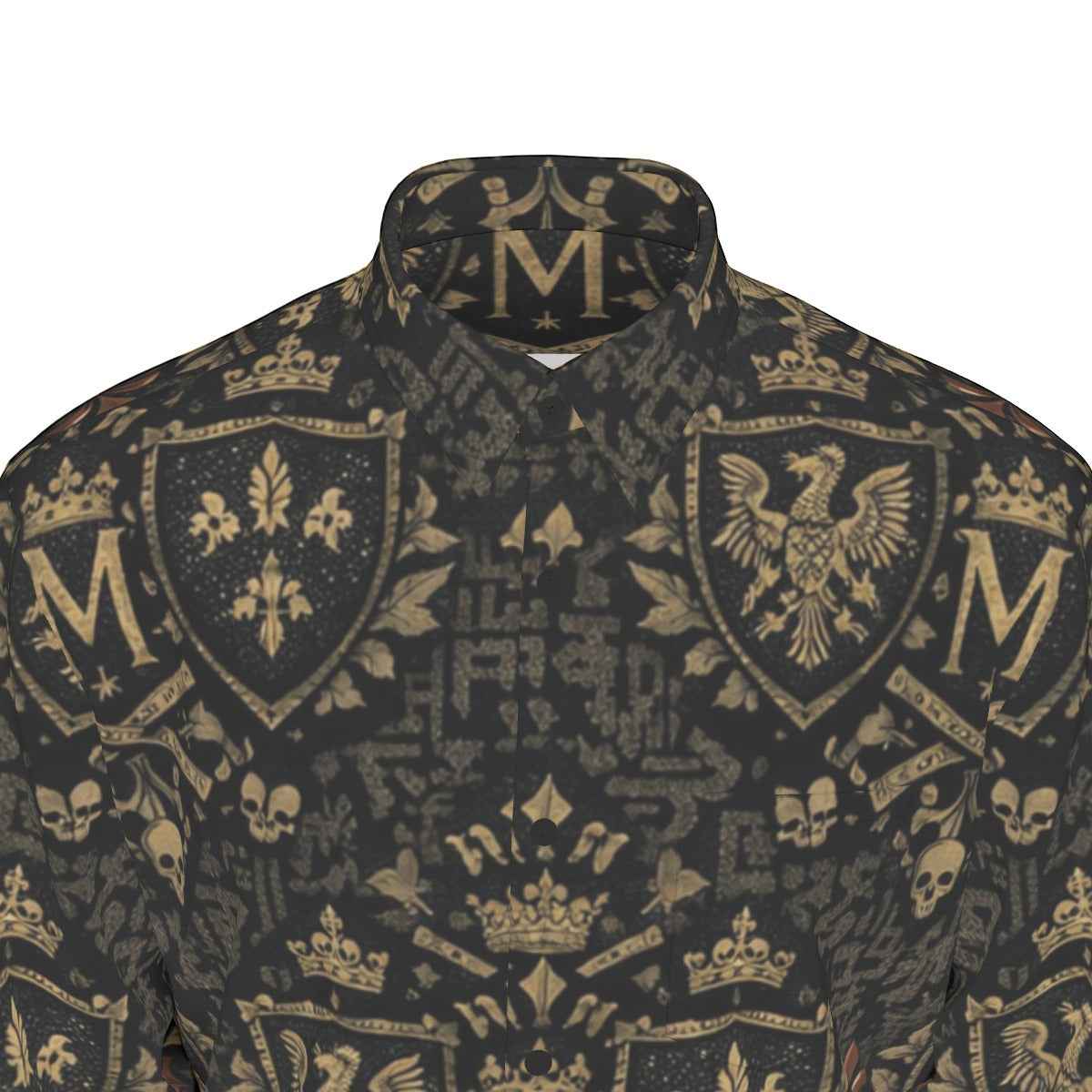 MUNSIEUR All-Over Print Men's Long Sleeve Tee