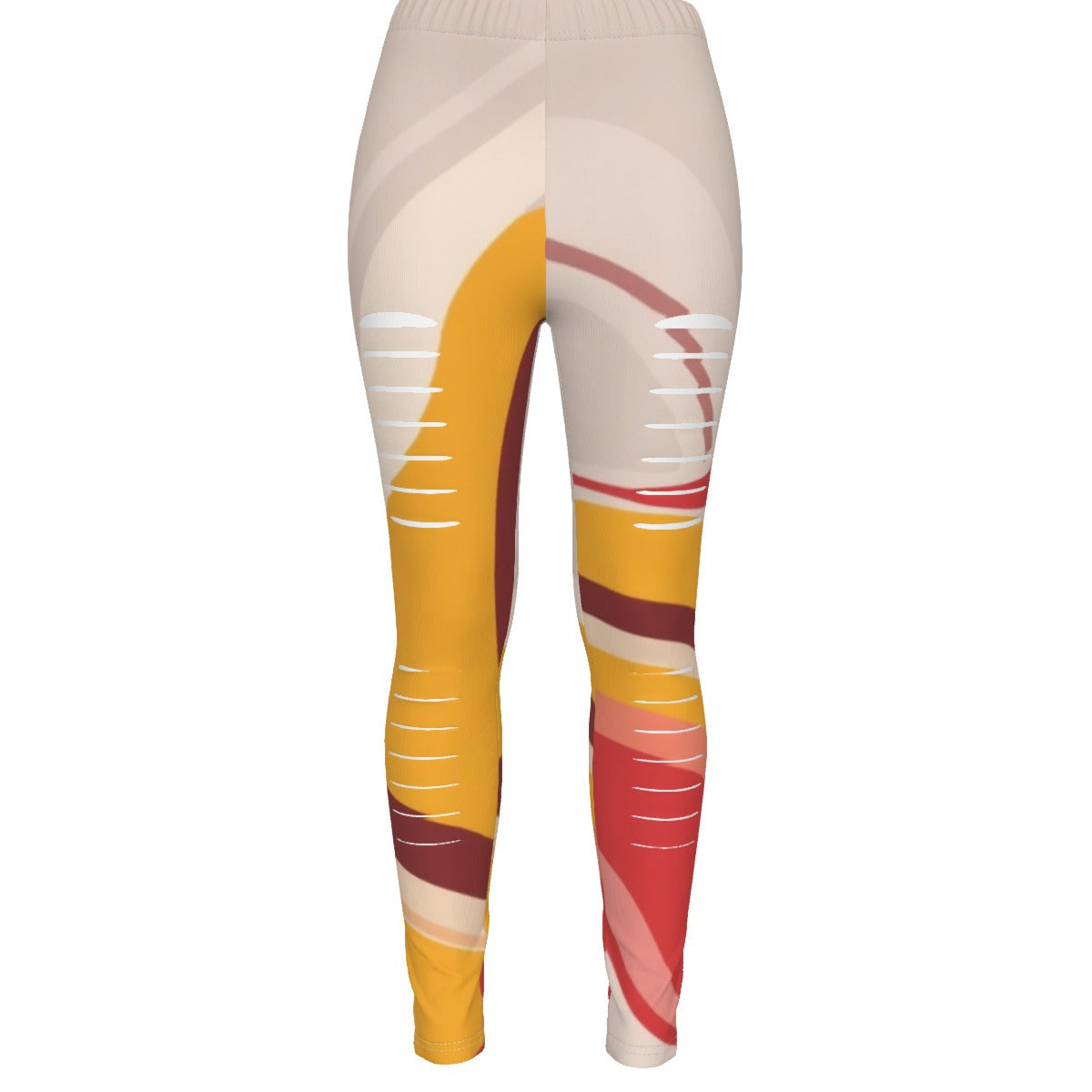 MUNSIEUR All-Over Print Women's Ripped Leggings