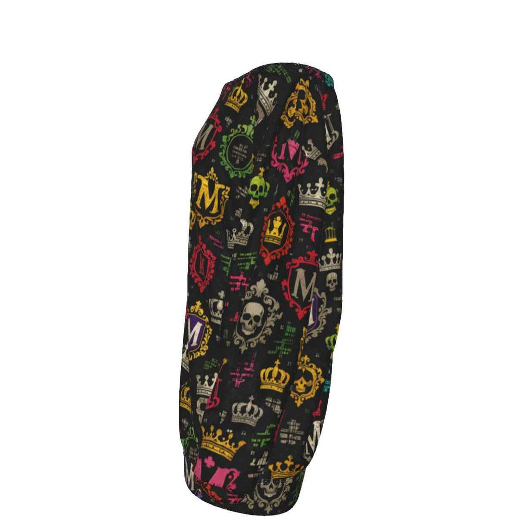 MUNSIEUR All-Over Print Women's Off-Shoulder Sweatshirt New Arrivals