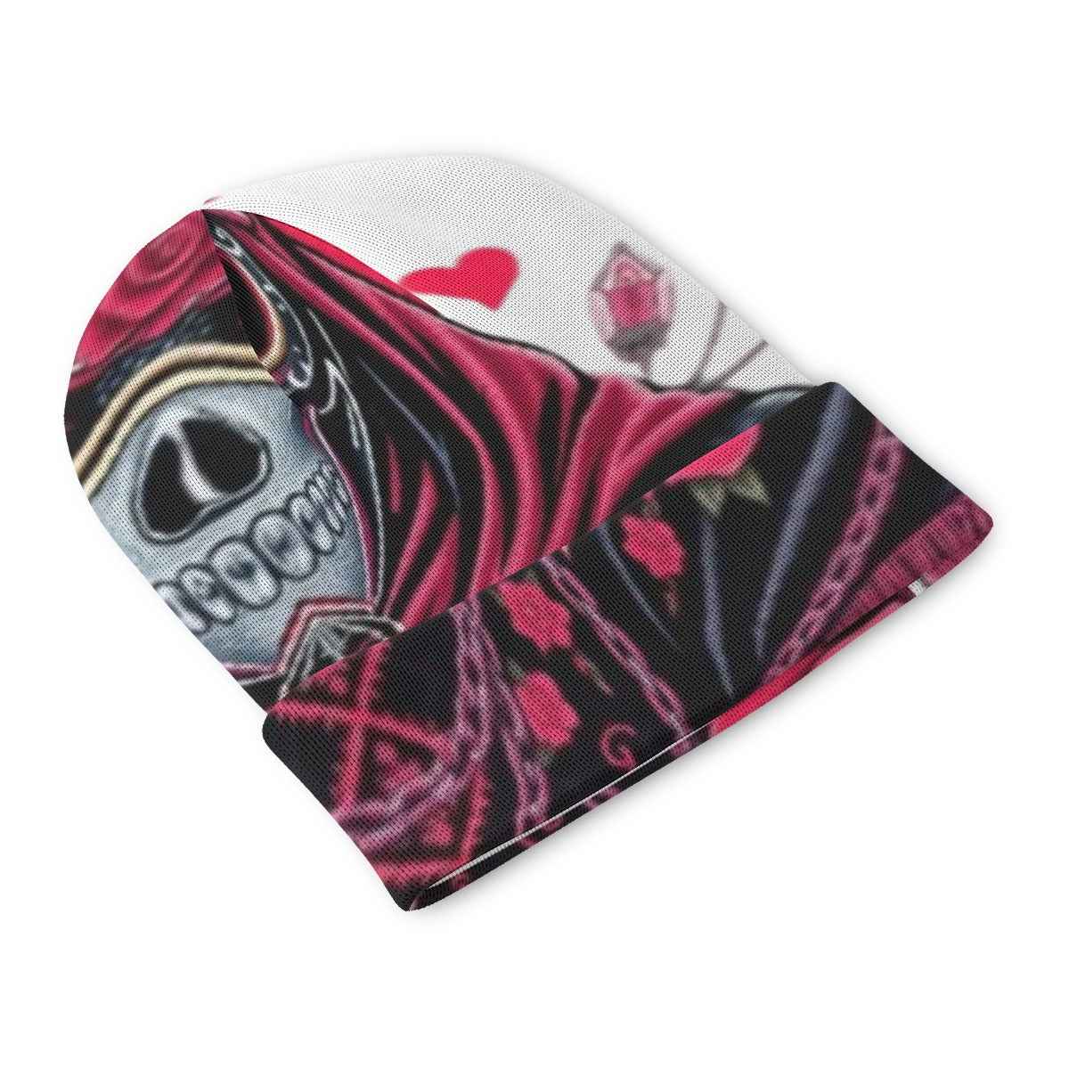 MUNSIEUR All-Over Print Knitted Hat