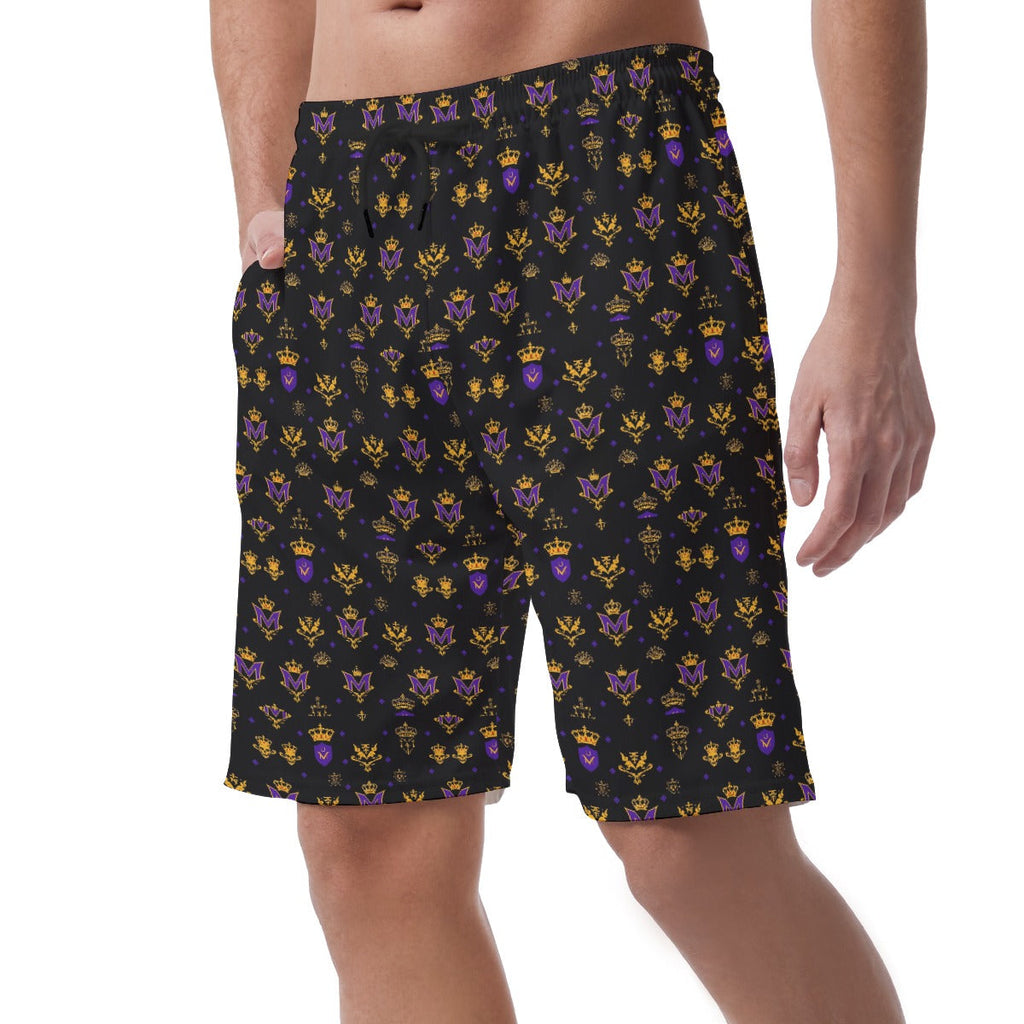 Munsieur Men's Lightweight Quick-Dry Workout Shorts with Drawstring Closure