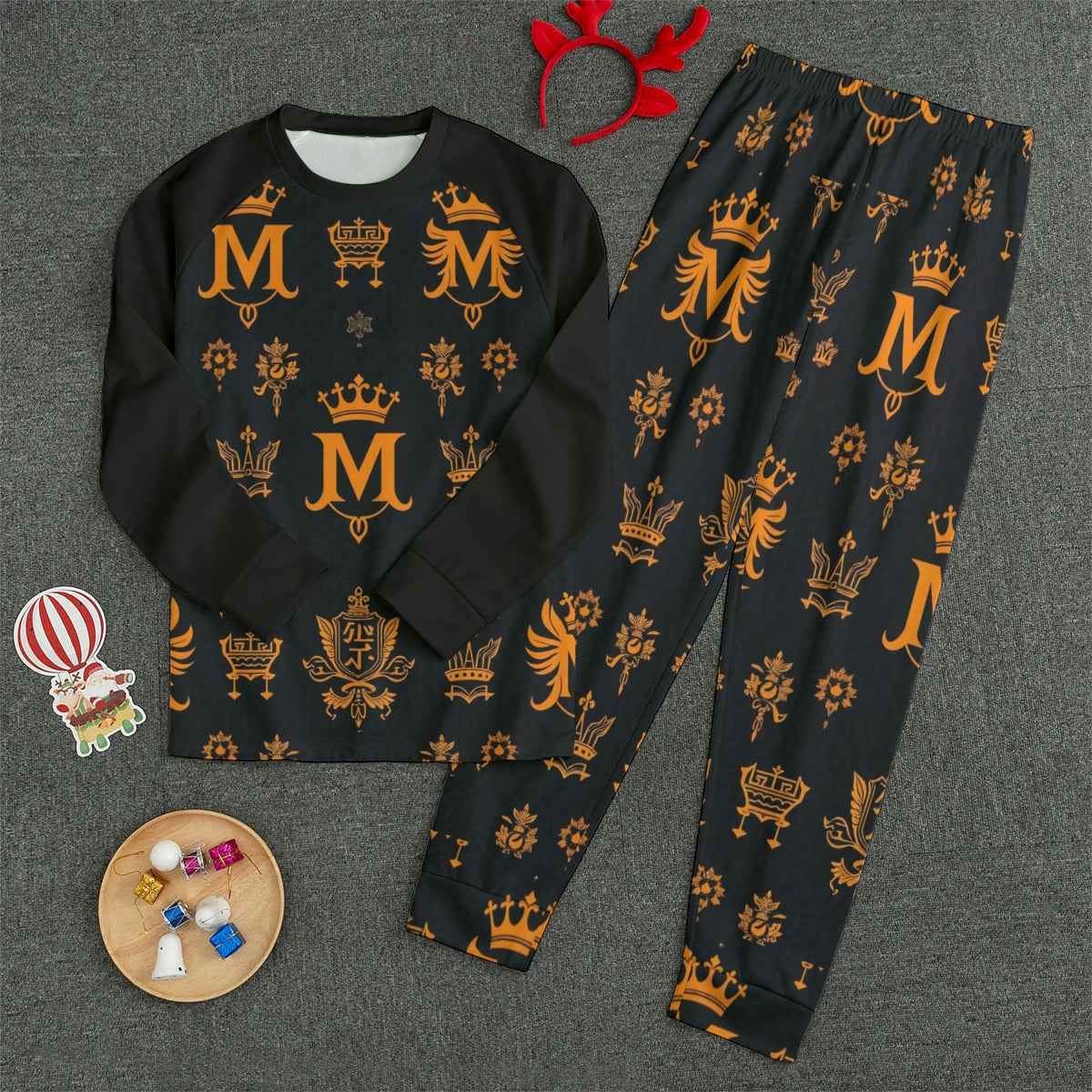 MUNSIEUR All-Over Print Joggers Set