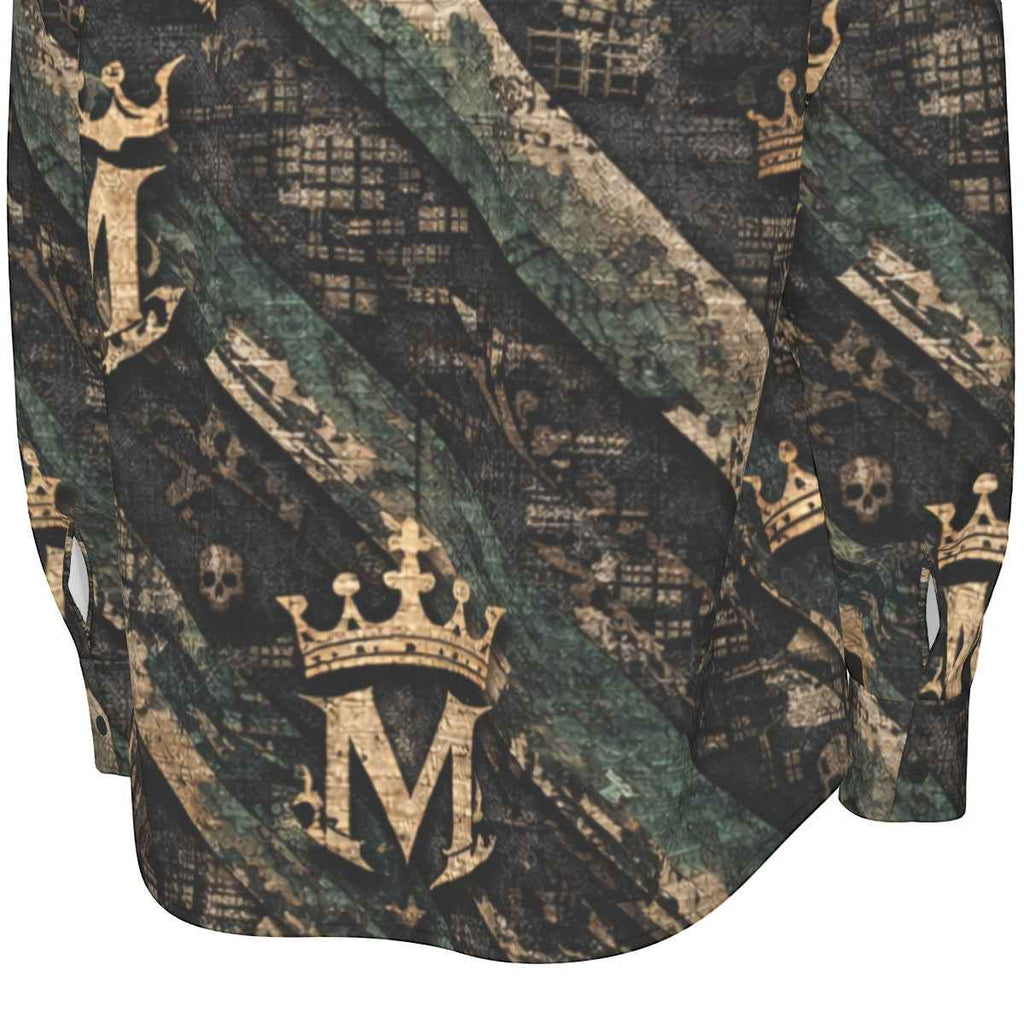 MUNSIEUR All-Over Print Men's Long Sleeve Tee