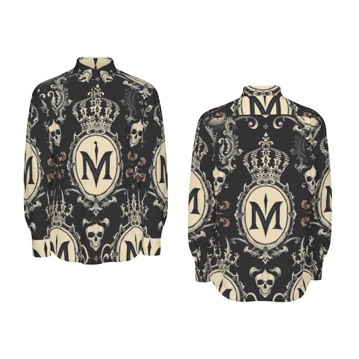 MUNSIEUR All-Over Print Men's Long Sleeve Tee